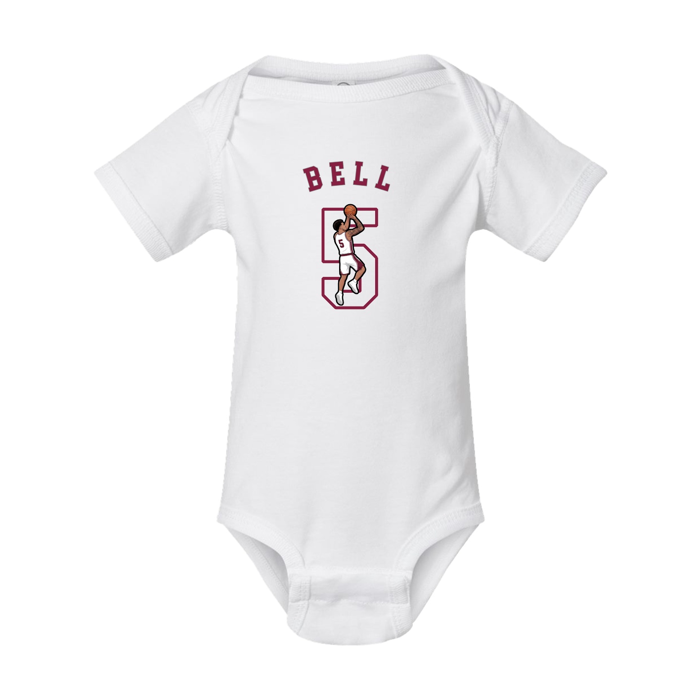 Baby Onesie — Shirsey Arch in White