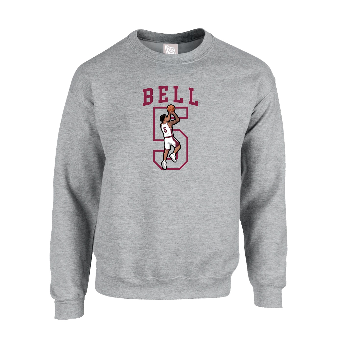 Fleece Crew — Shirsey in Grey