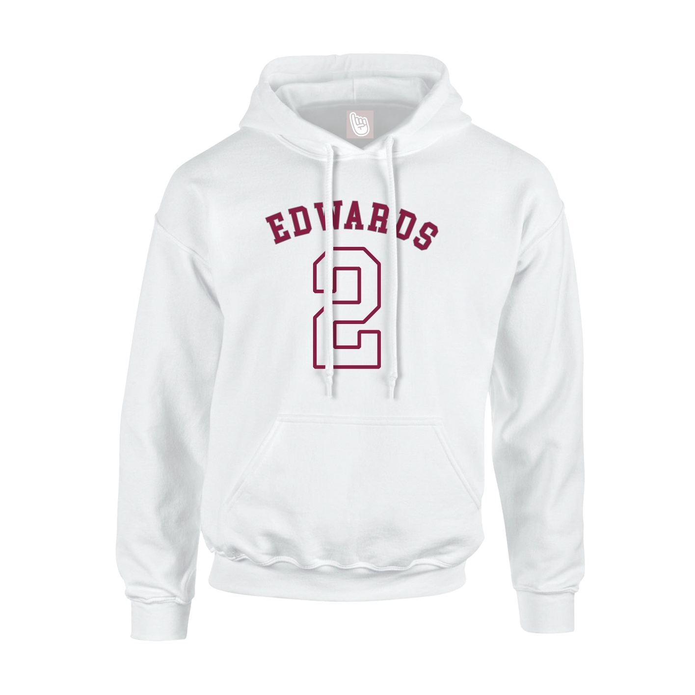 Hoodie — Shirsey Arch in White