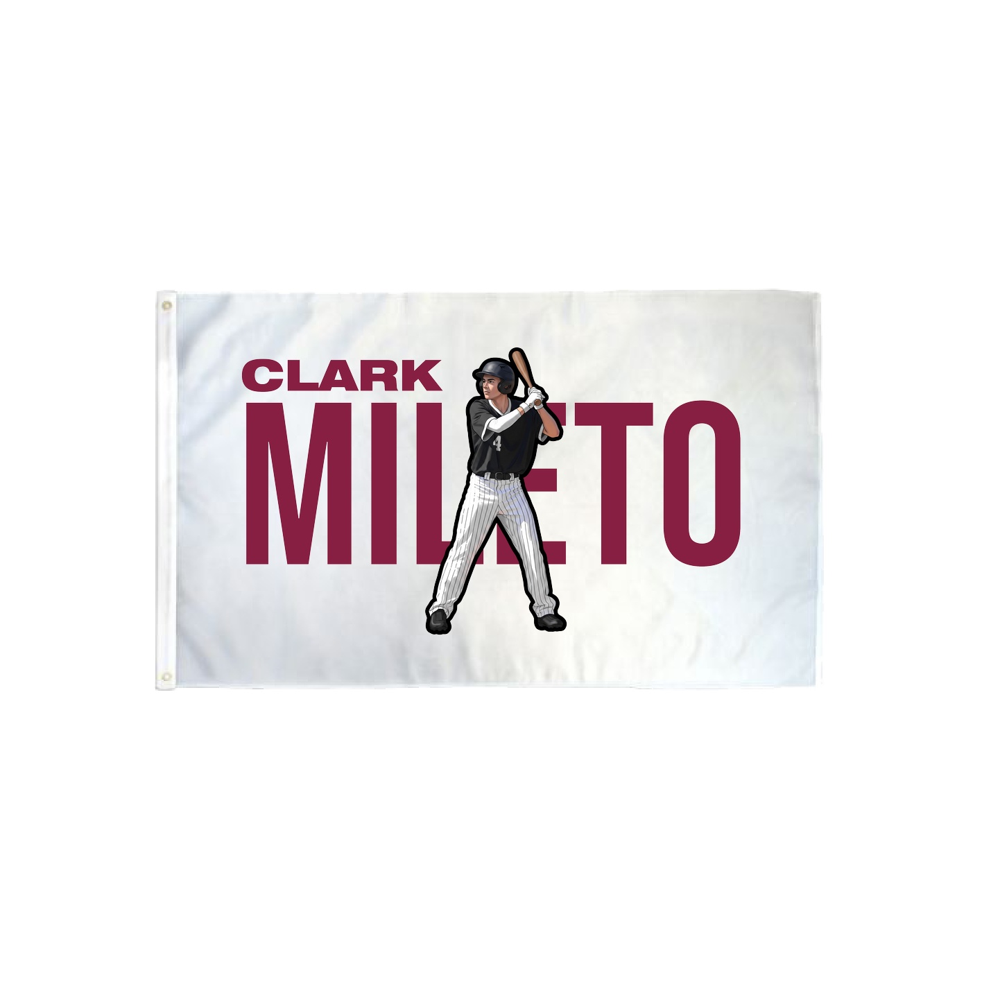 3x5 Flag — Player Name in Classic
