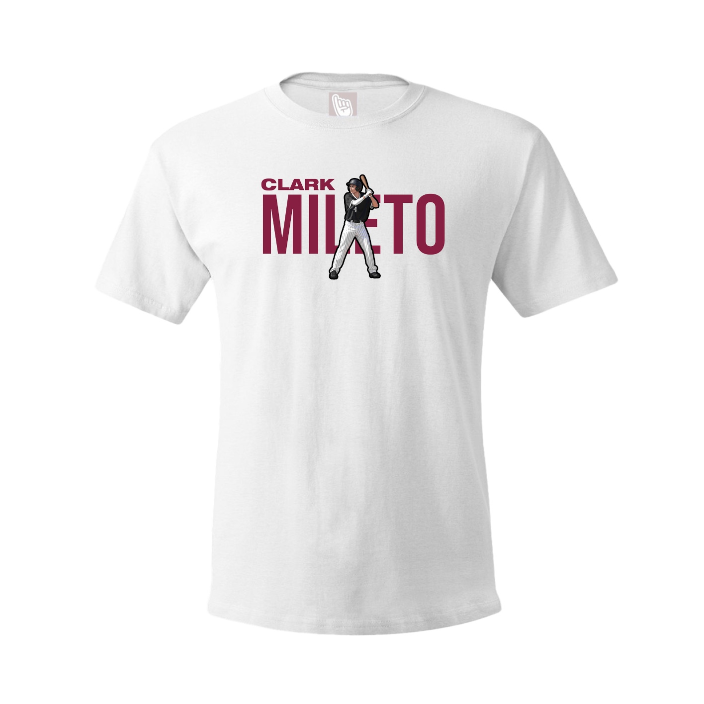 Youth Tee — Player Name in White
