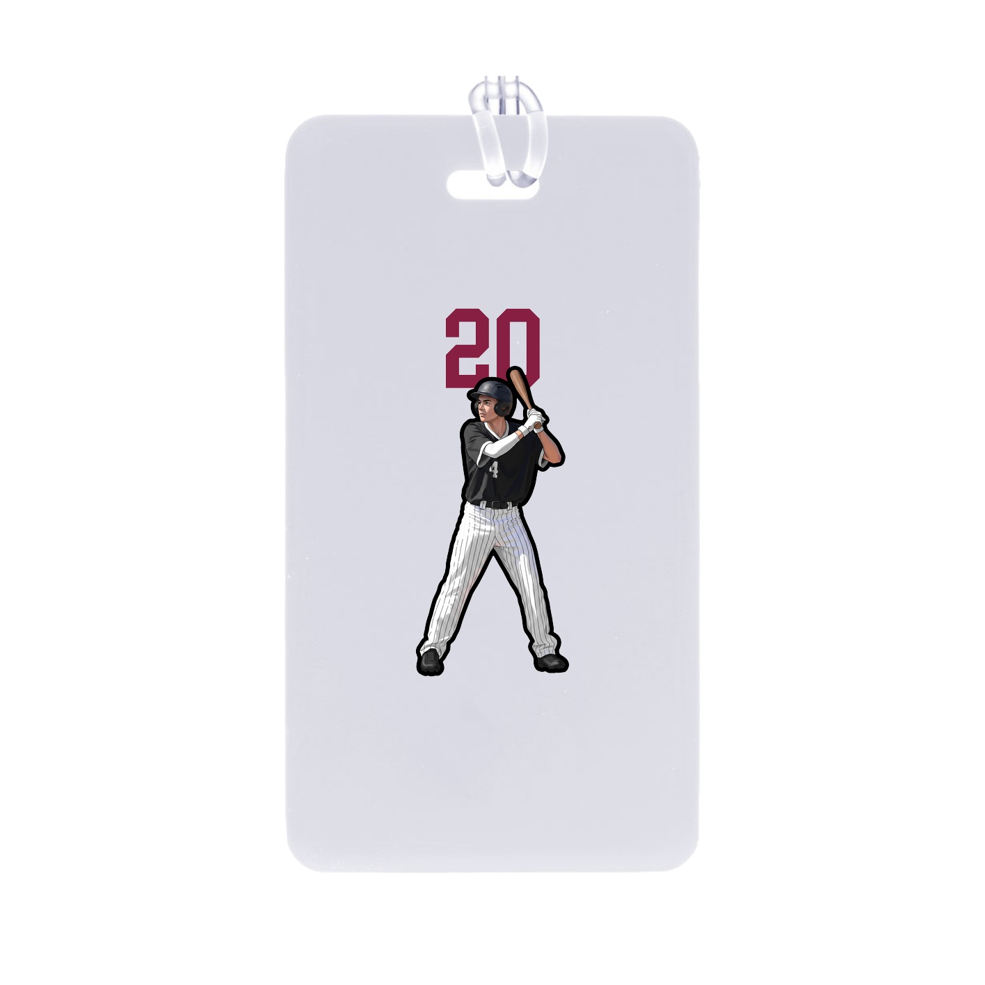 Bag Tag — Number Top in Classic