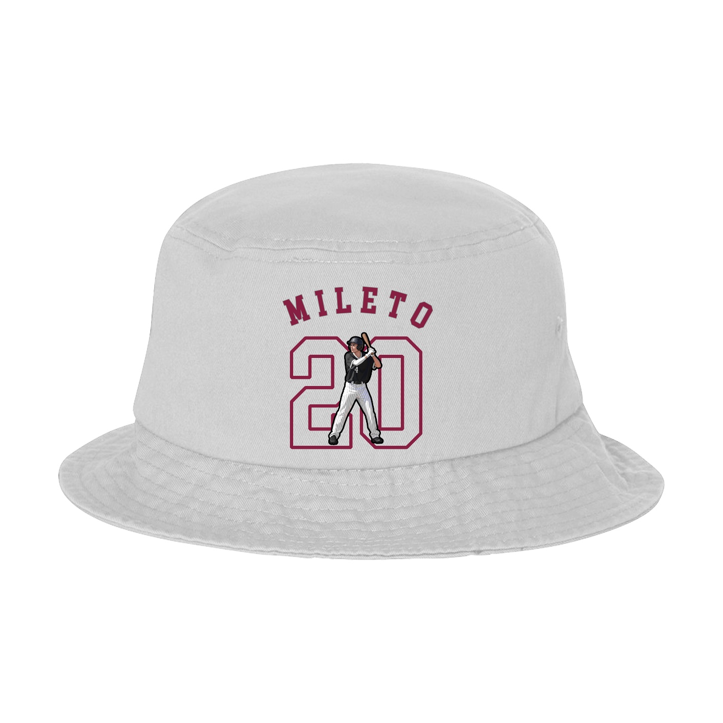 Bucket Cap — Shirsey Arch in White