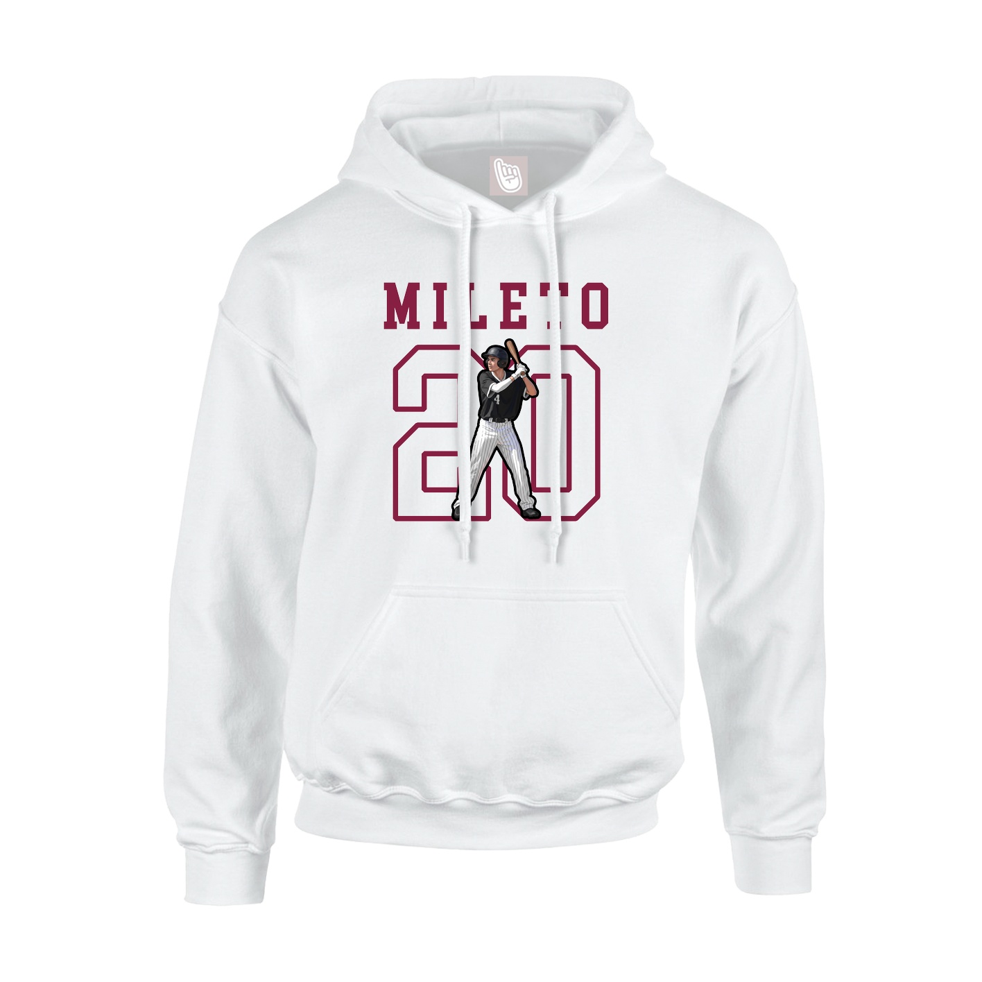 Youth Hoodie — Shirsey in White