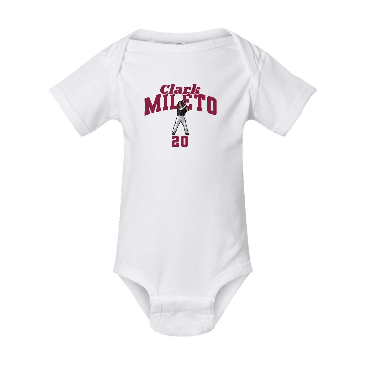 Baby Onesie — Signature Arch in White