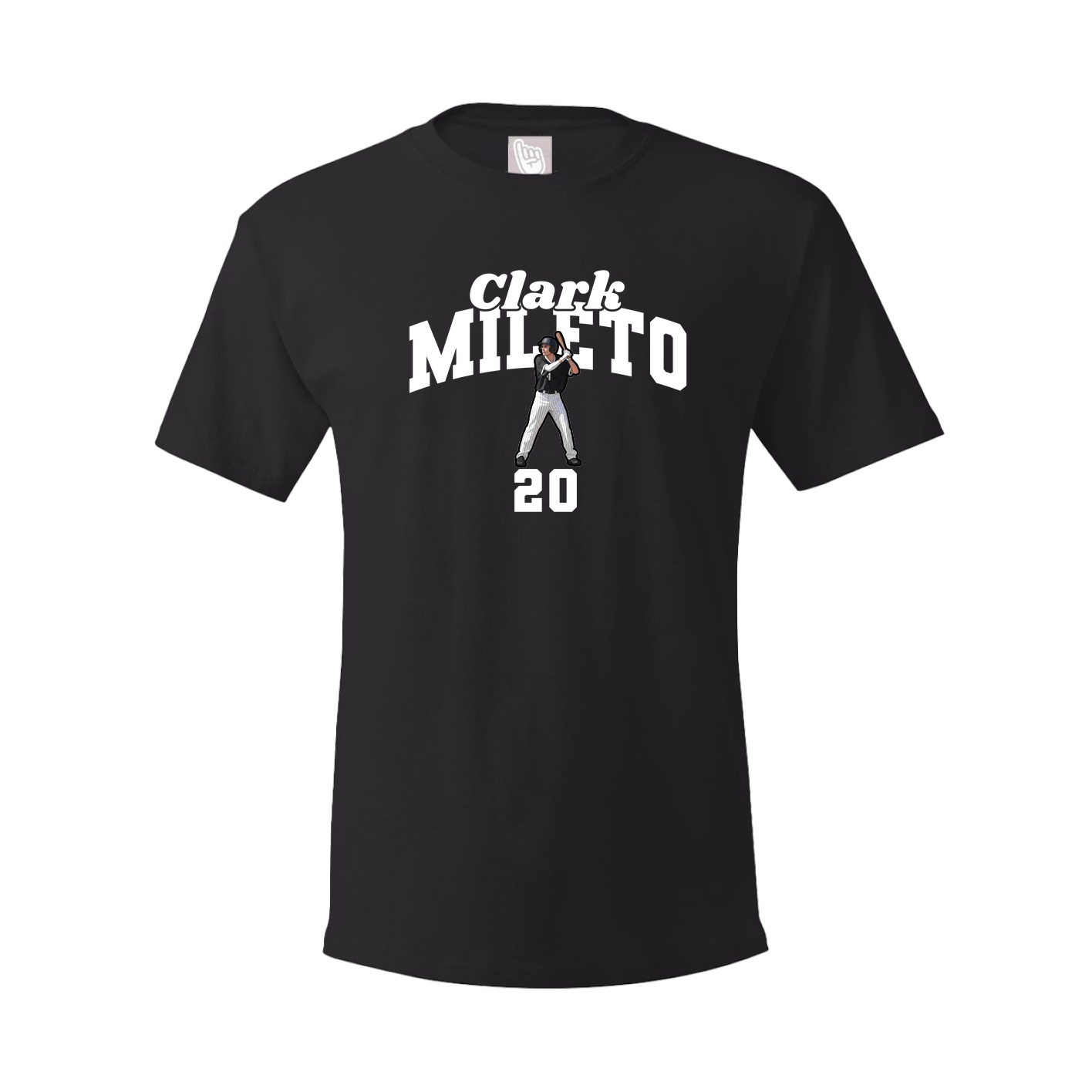Youth Tee — Signature Arch in Black
