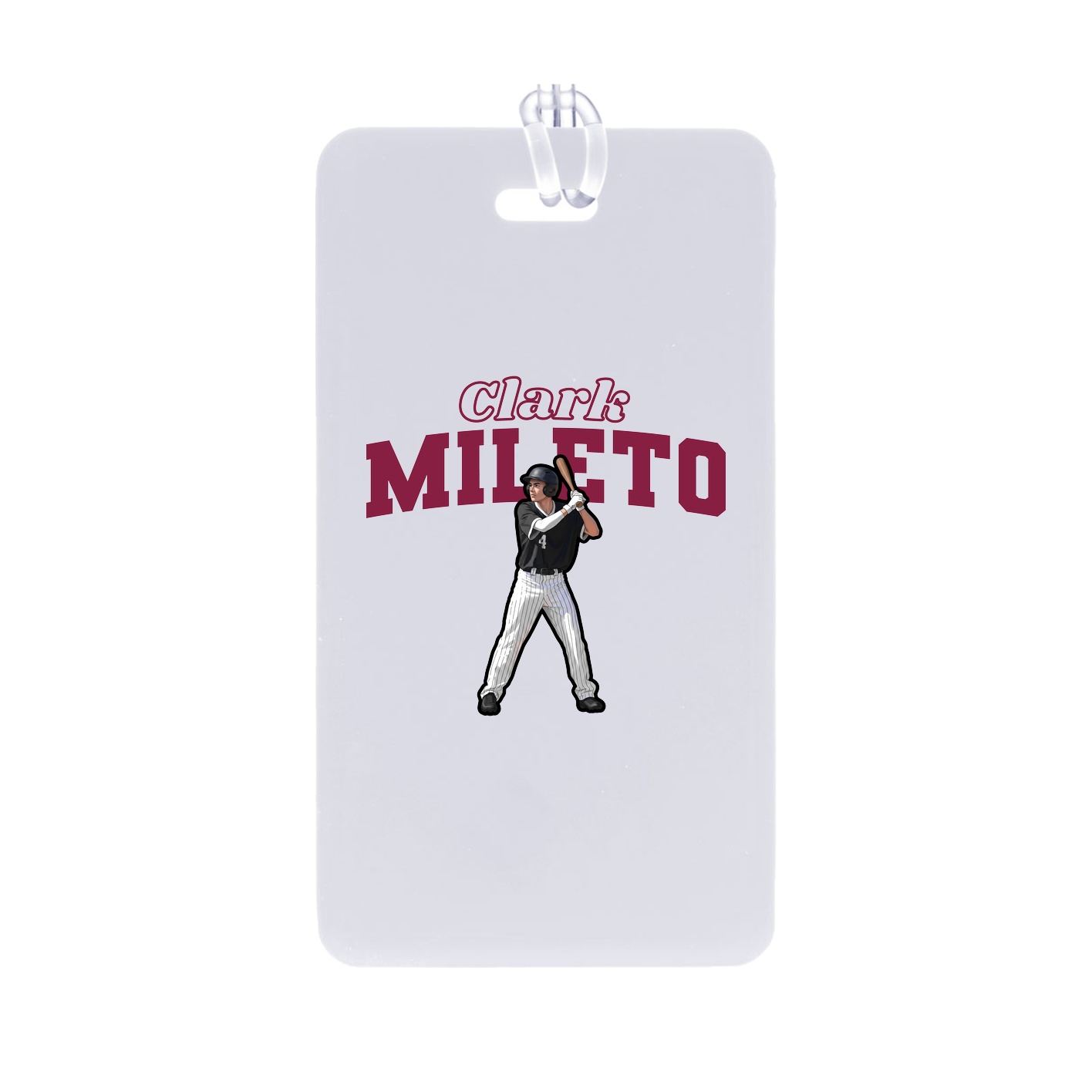 Bag Tag — Name Arch in Classic