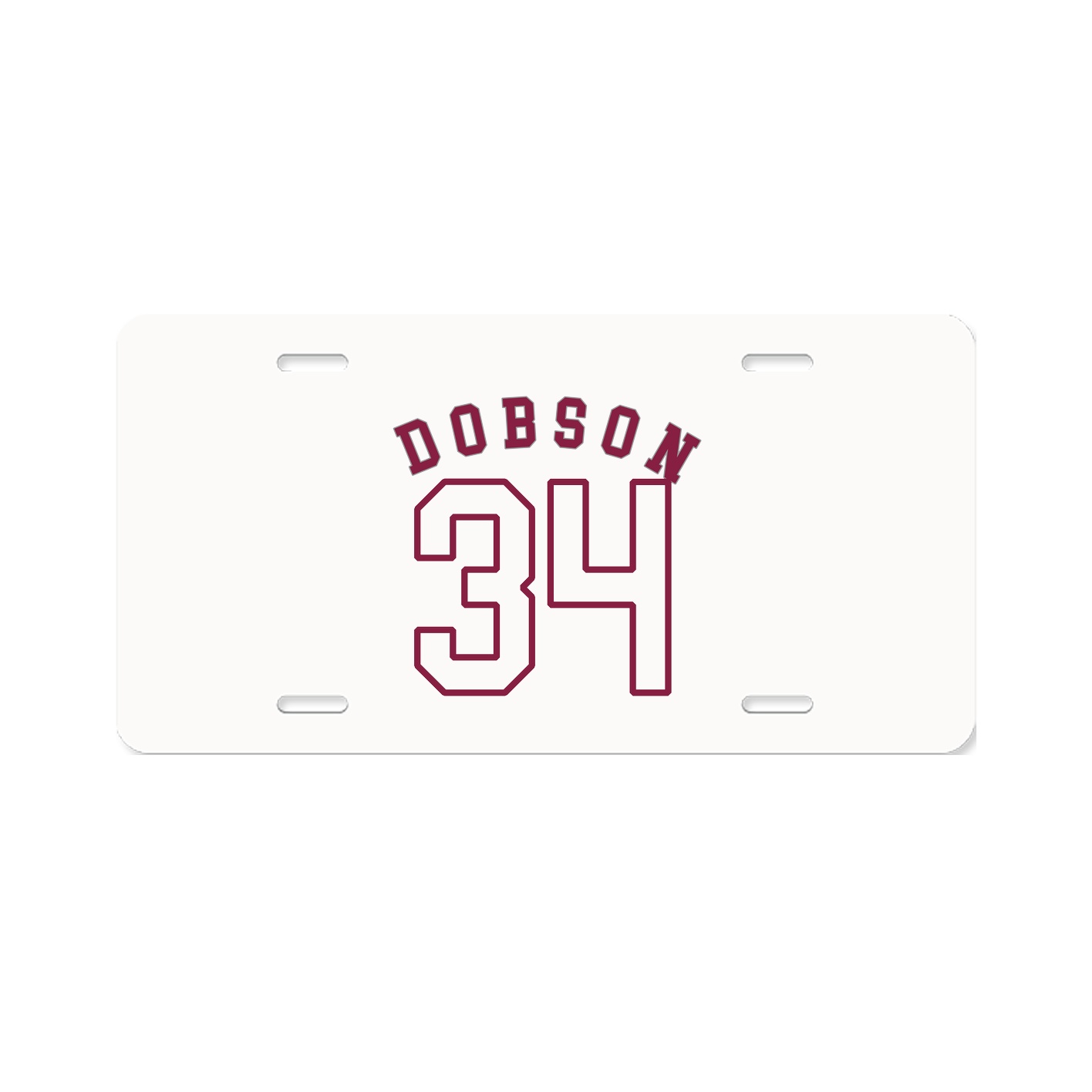 License Plate — Shirsey Arch in Classic
