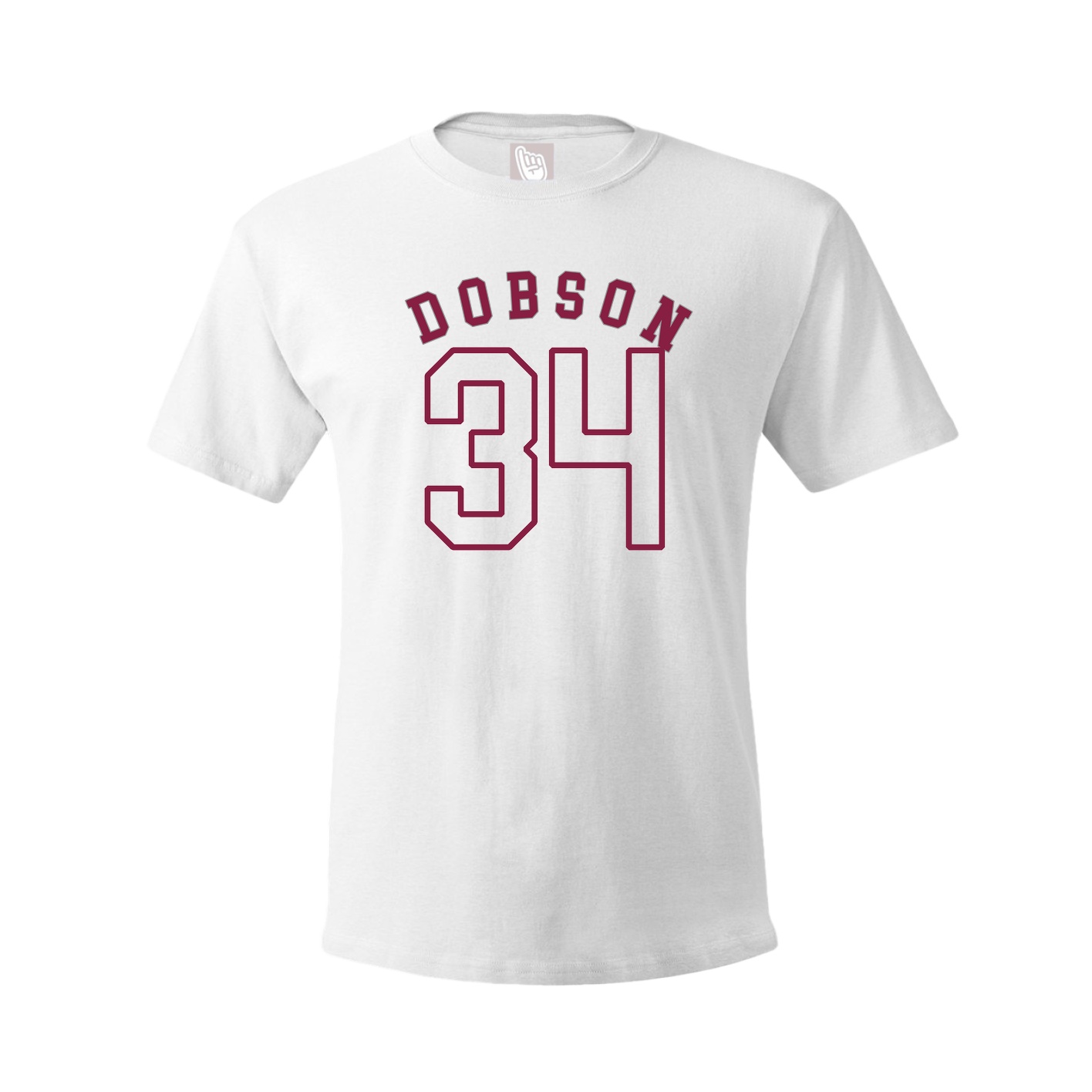 Youth Tee — Shirsey Arch in White
