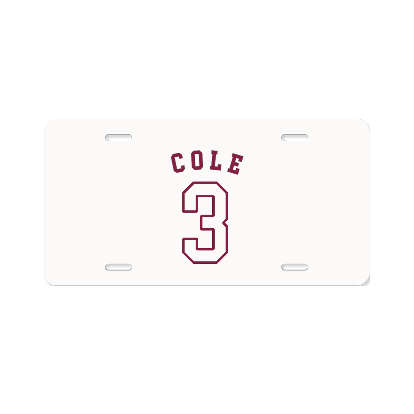 License Plate — Shirsey Arch in Classic