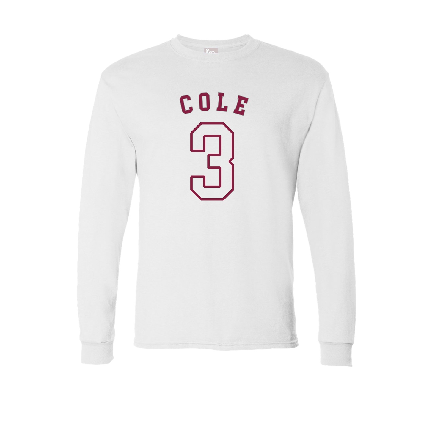 Long Sleeve Tee — Shirsey Arch in White