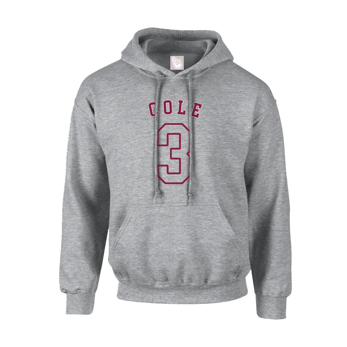 Youth Hoodie — Shirsey Arch in Grey