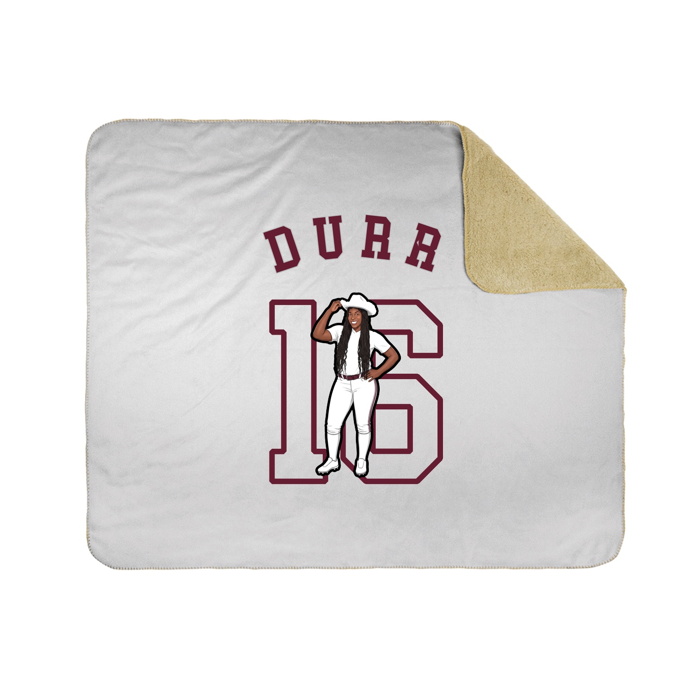 Throw Blanket — Shirsey Arch in White