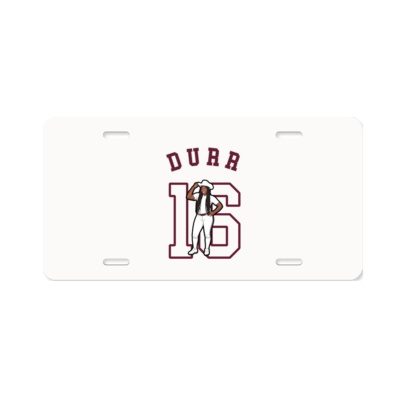 License Plate — Shirsey Arch in Classic