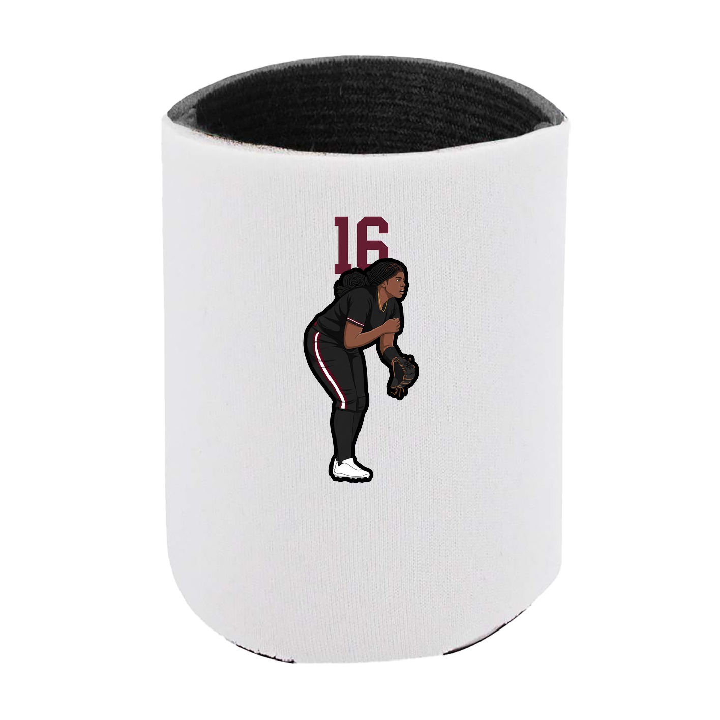 Can Holder — Number Top in White