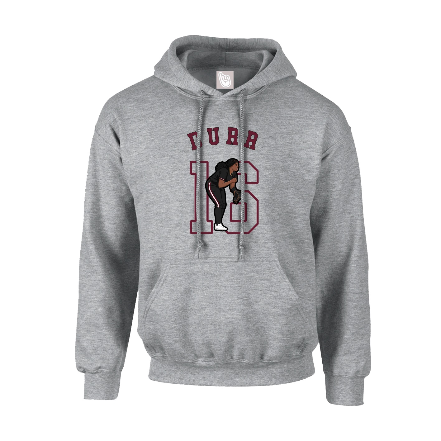 Hoodie — Shirsey Arch in Grey