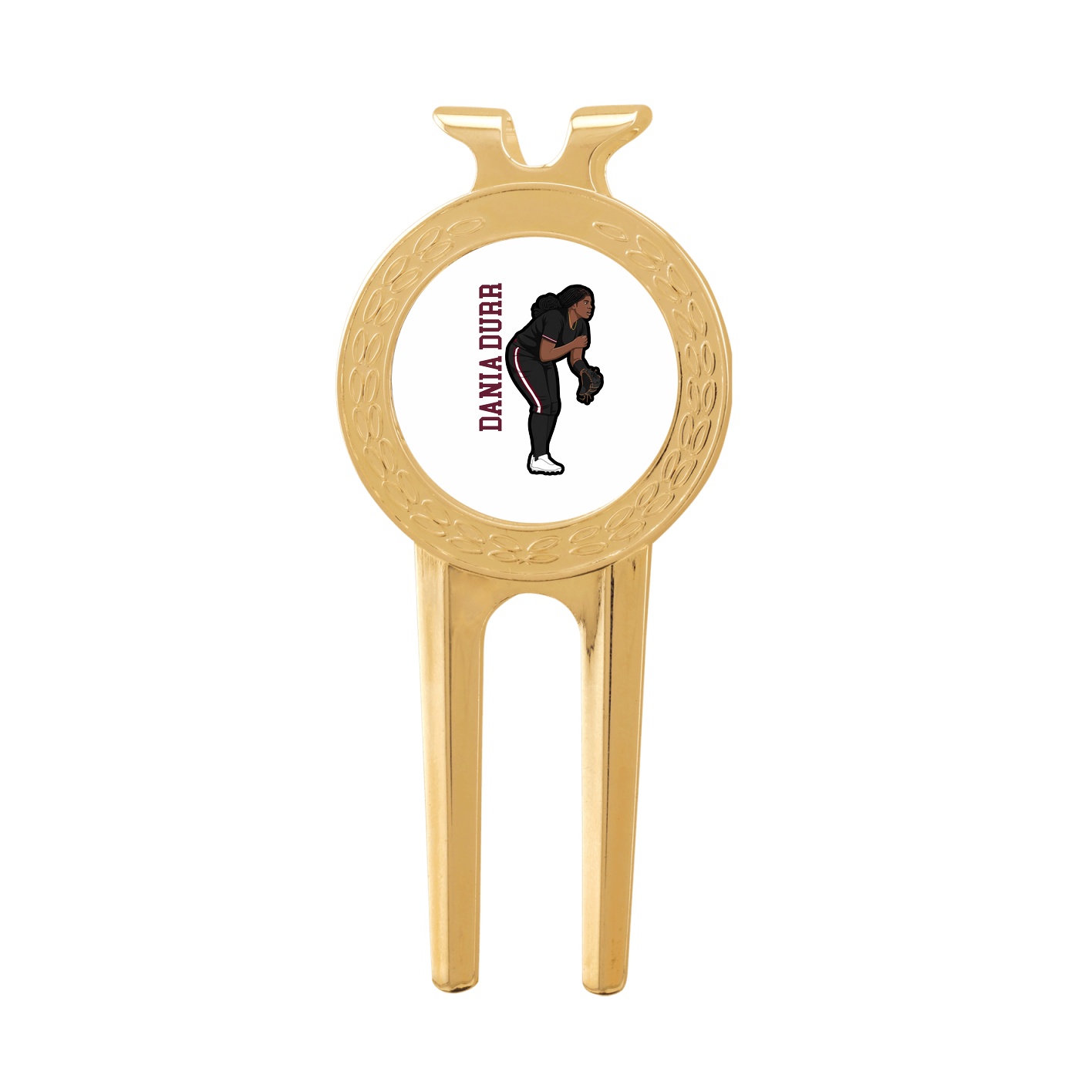 Divot Tool with Ball Marker — Name Vertical in Classic