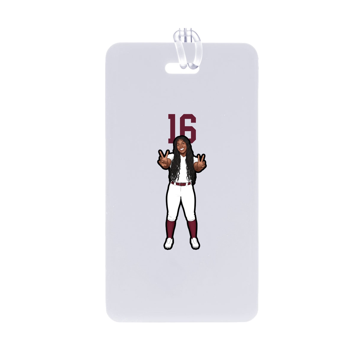 Bag Tag — Number Top in Classic