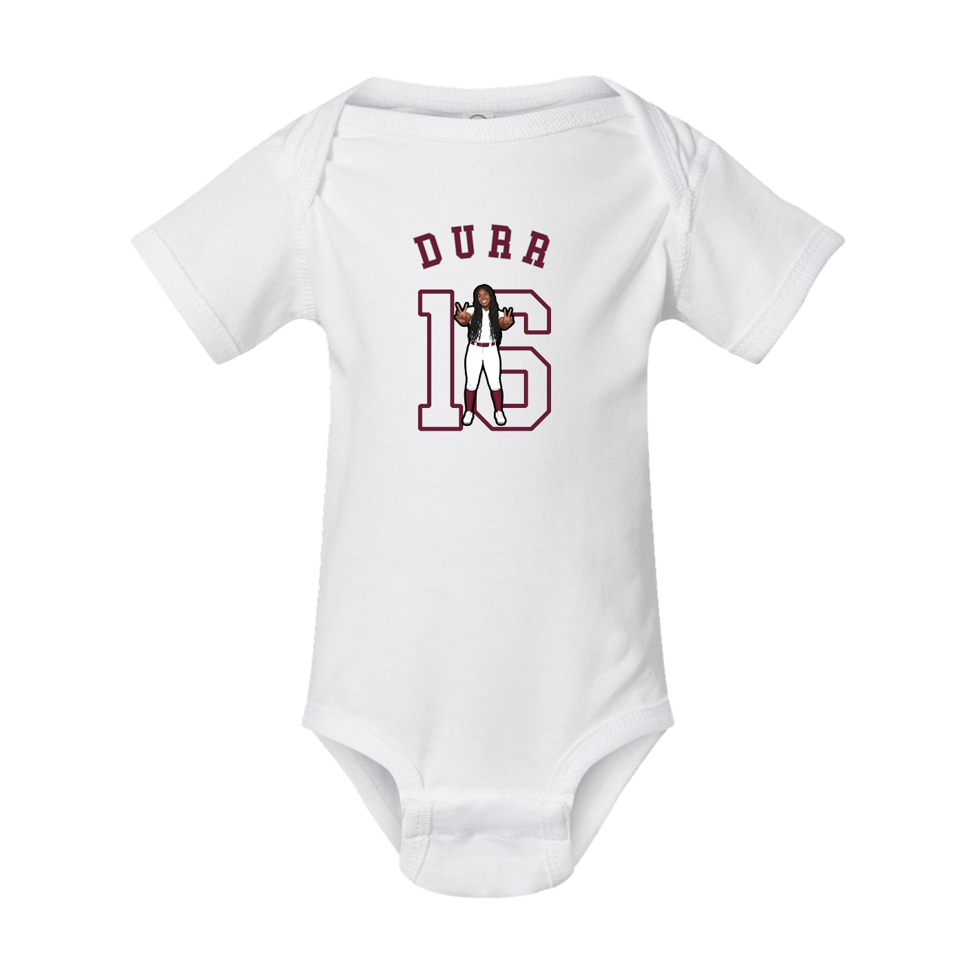 Baby Onesie — Shirsey Arch in White