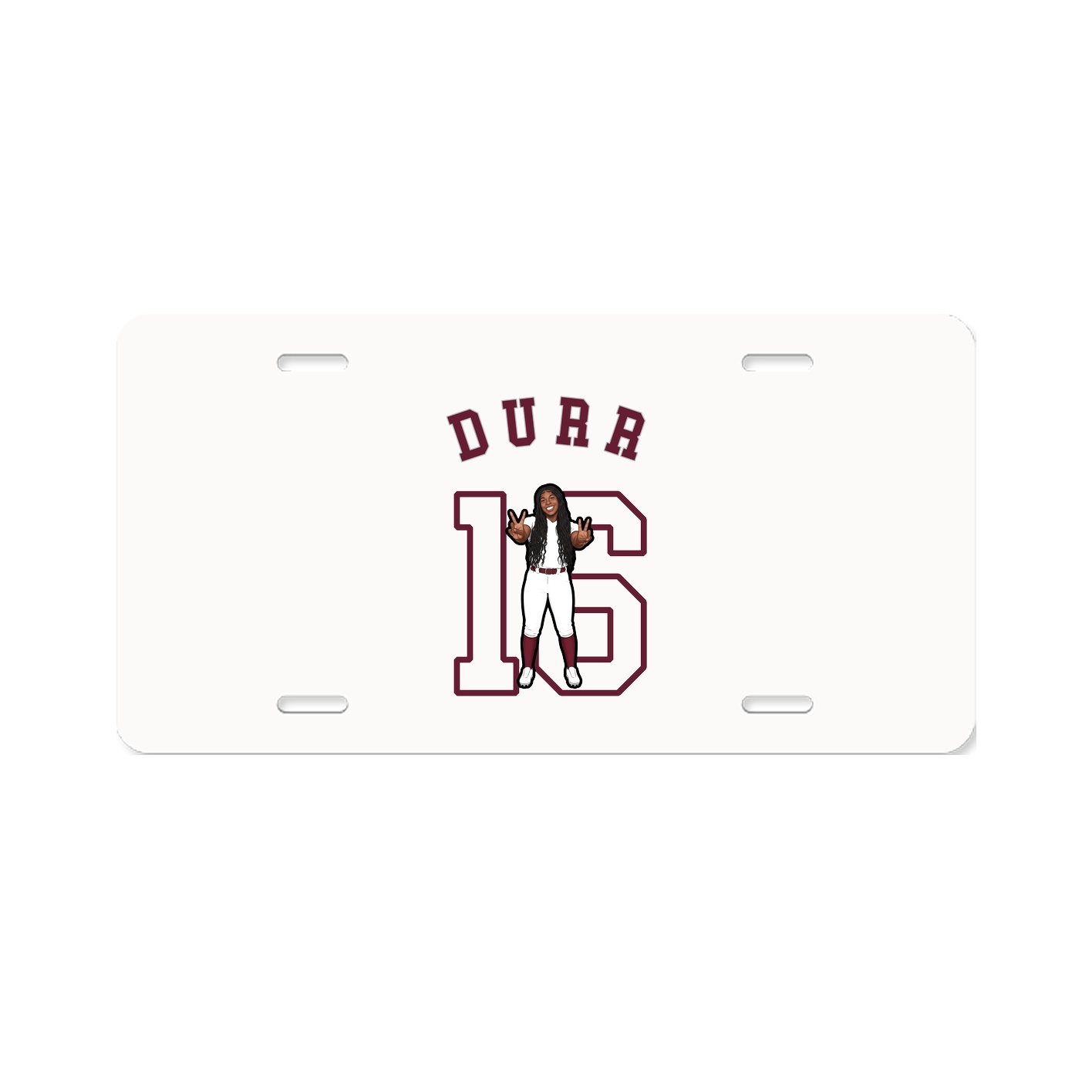 License Plate — Shirsey Arch in Classic