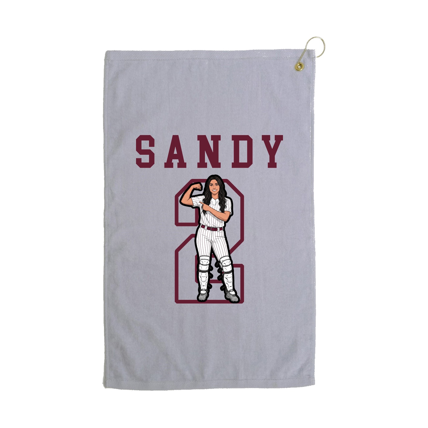 Golf Towel — Shirsey in Grey