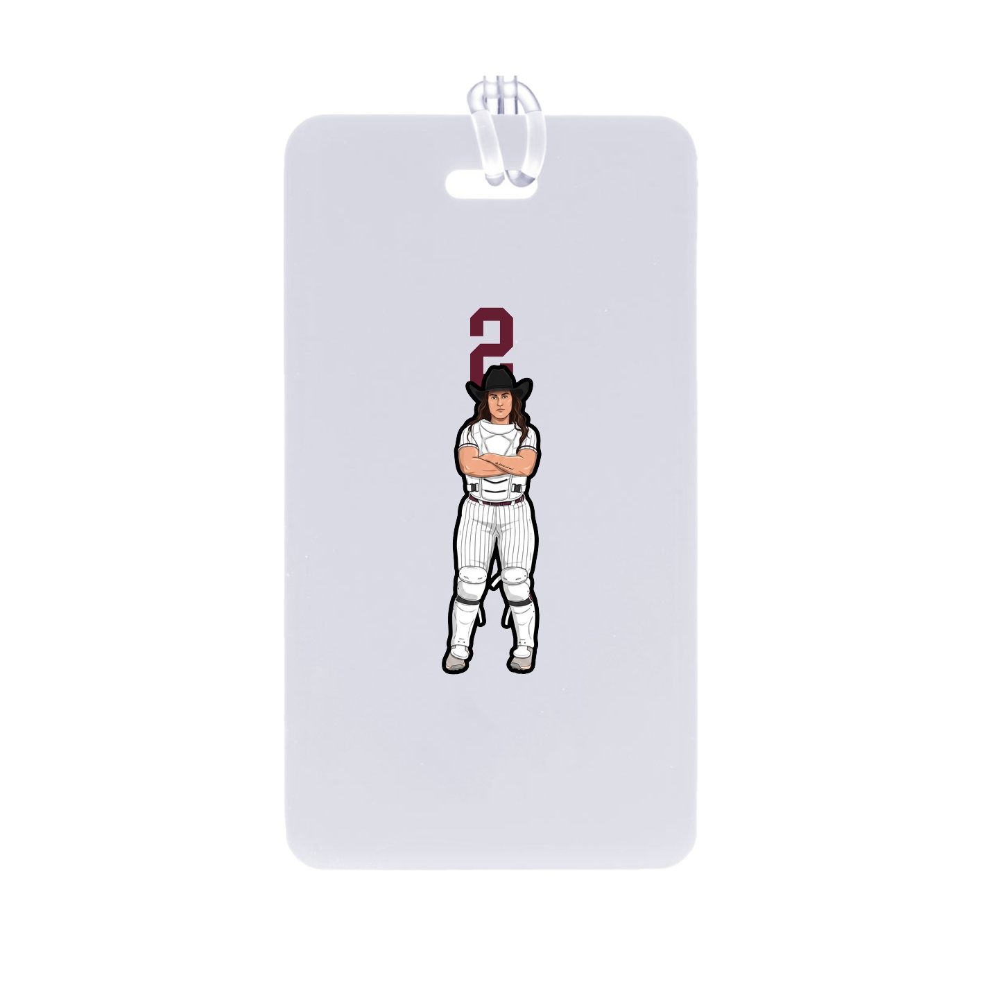 Bag Tag — Number Top in Classic