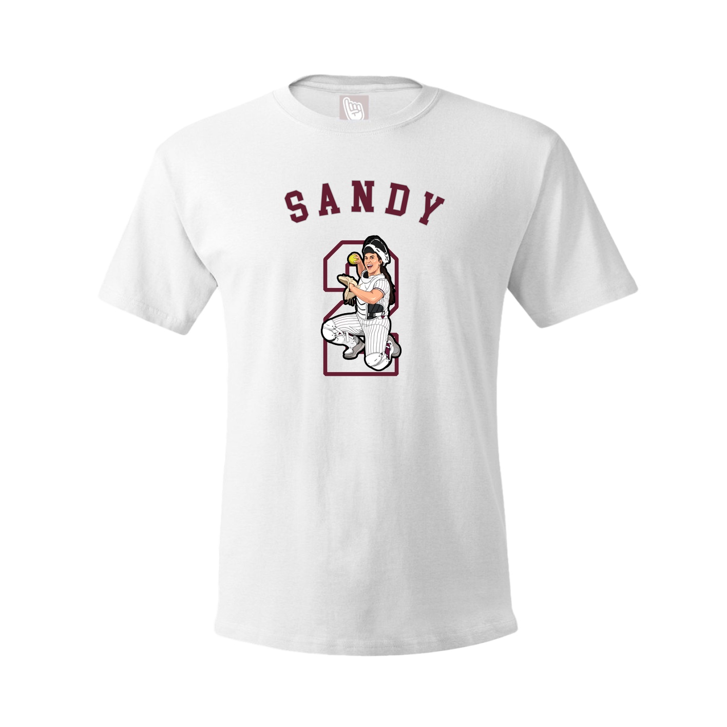 Youth Tee — Shirsey Arch in White