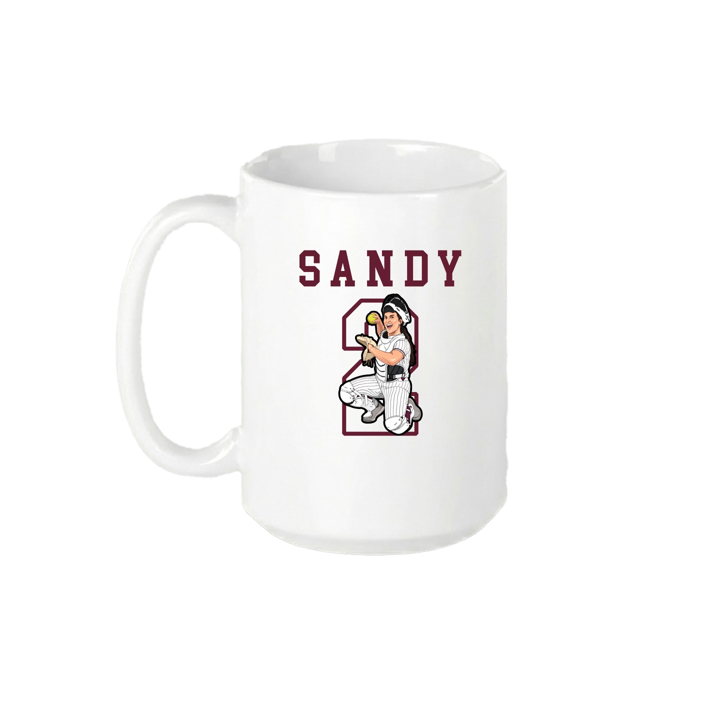 15oz Coffee Mug — Shirsey in White