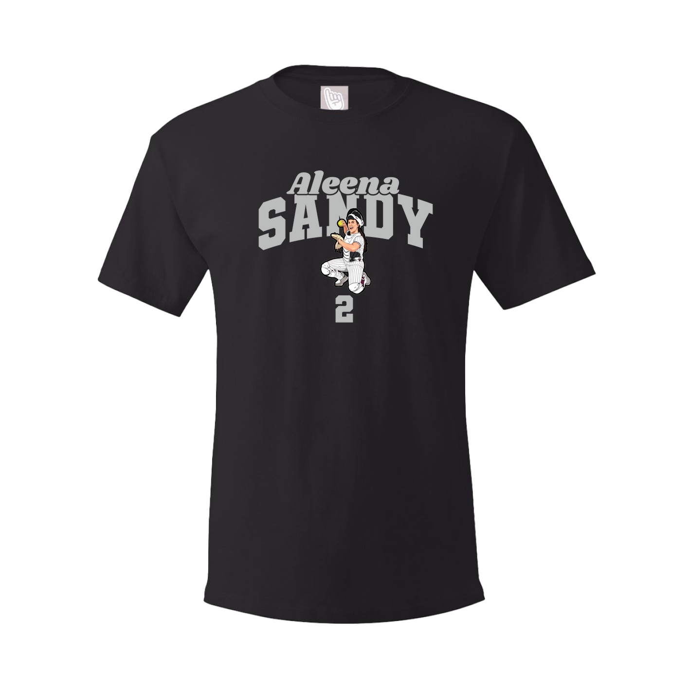 Youth Tee — Signature Arch in Black