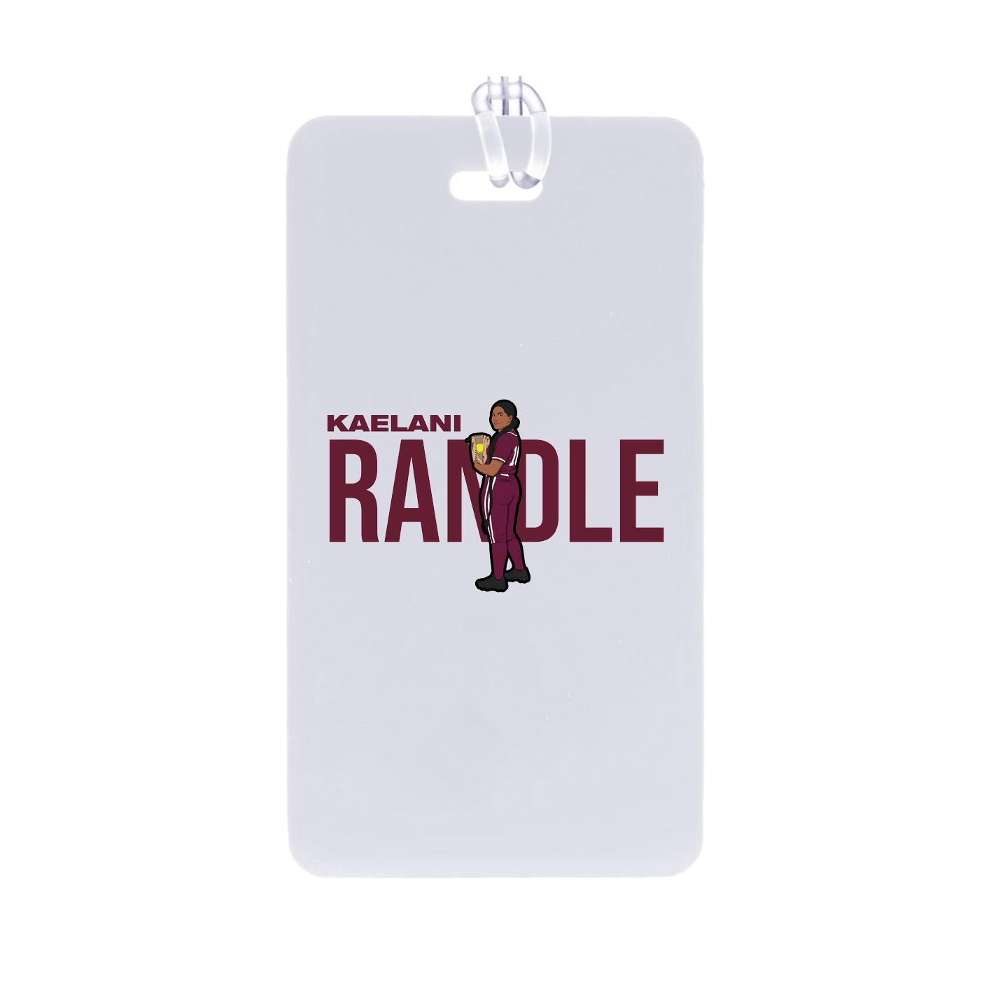 Bag Tag — Player Name in Classic