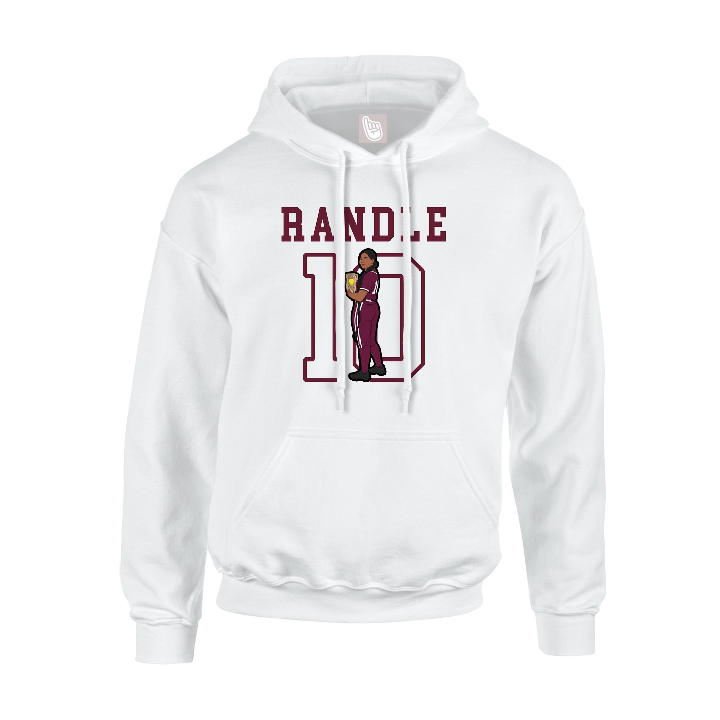 Youth Hoodie — Shirsey in White