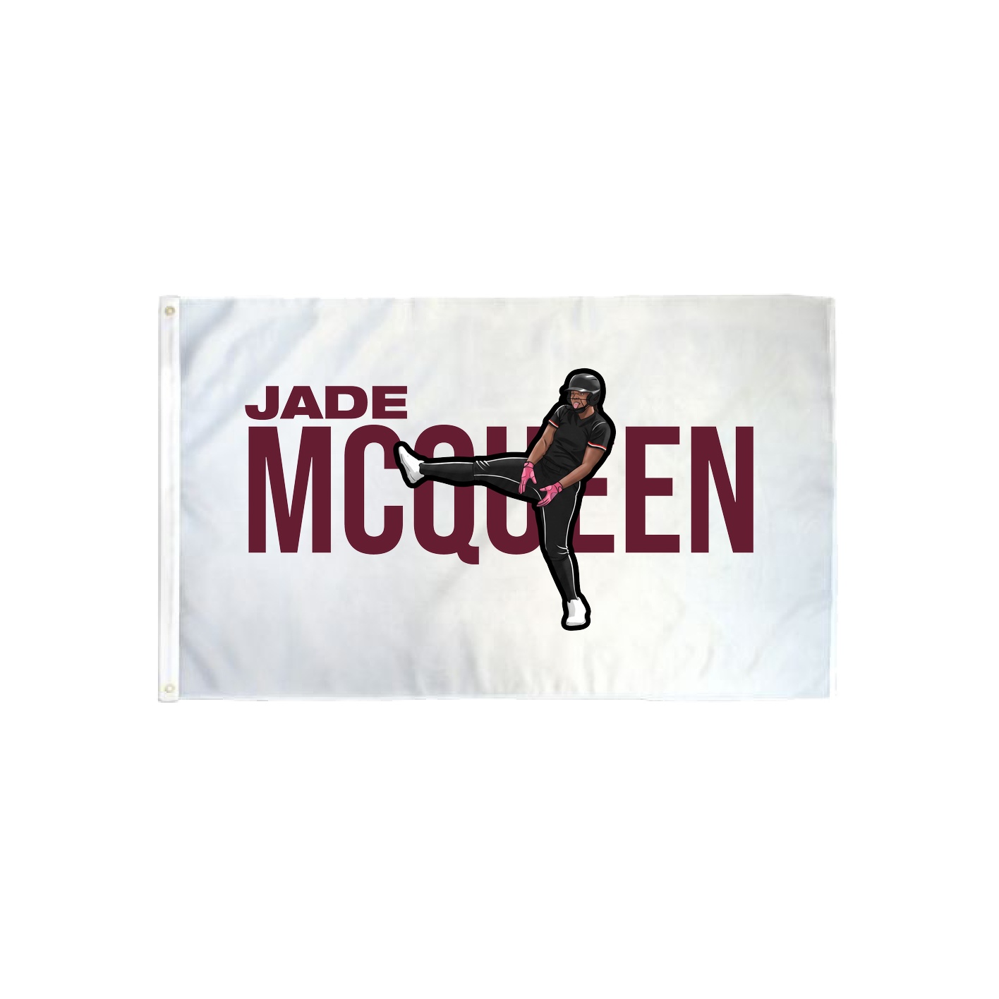 3x5 Flag — Player Name in Classic