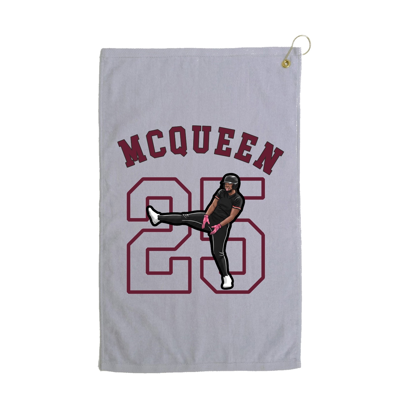 Golf Towel — Shirsey Arch in Grey