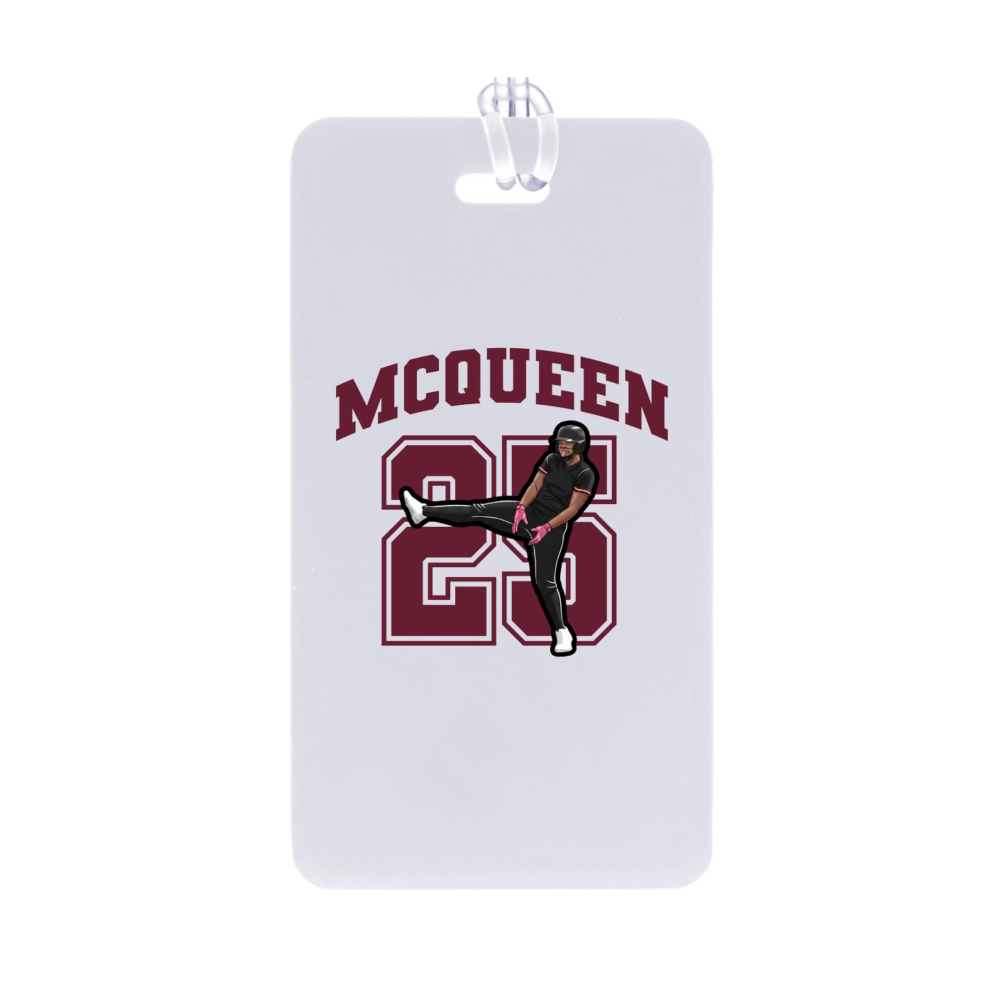 Bag Tag — Number in Classic