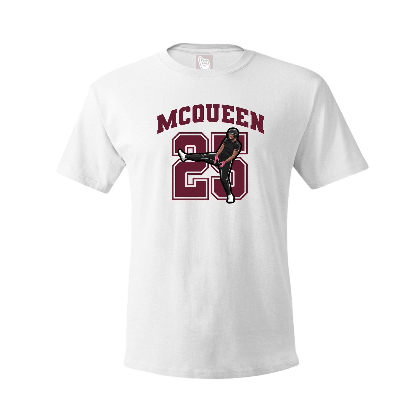 Tee — Number in White