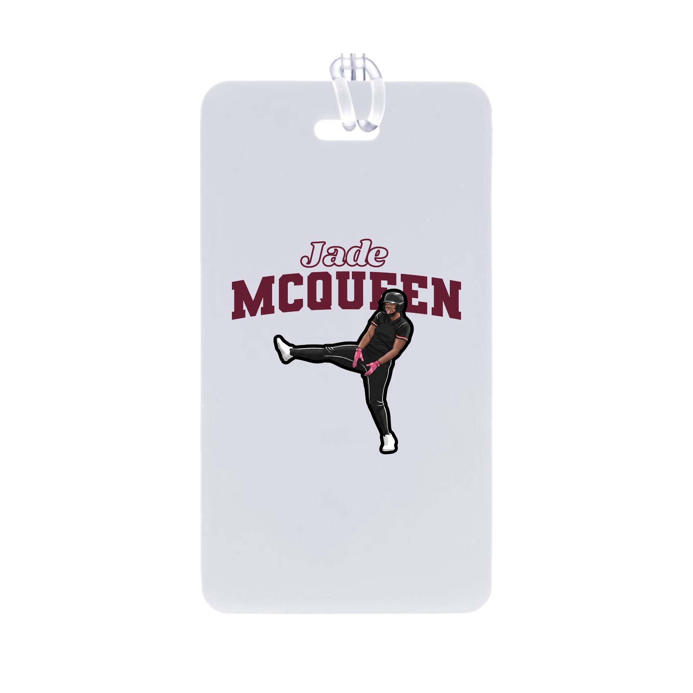 Bag Tag — Name Arch in Classic