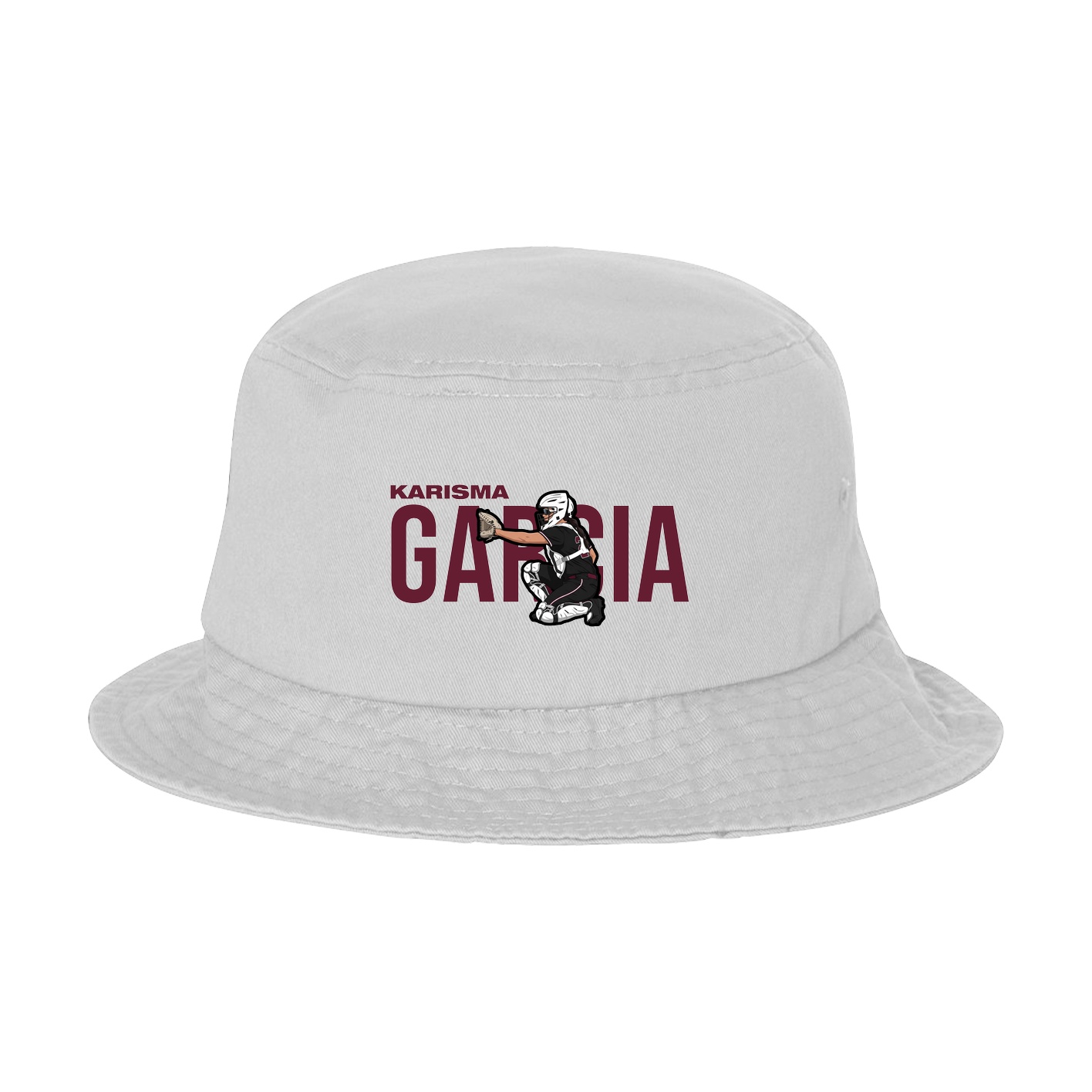 Bucket Cap — Player Name in White