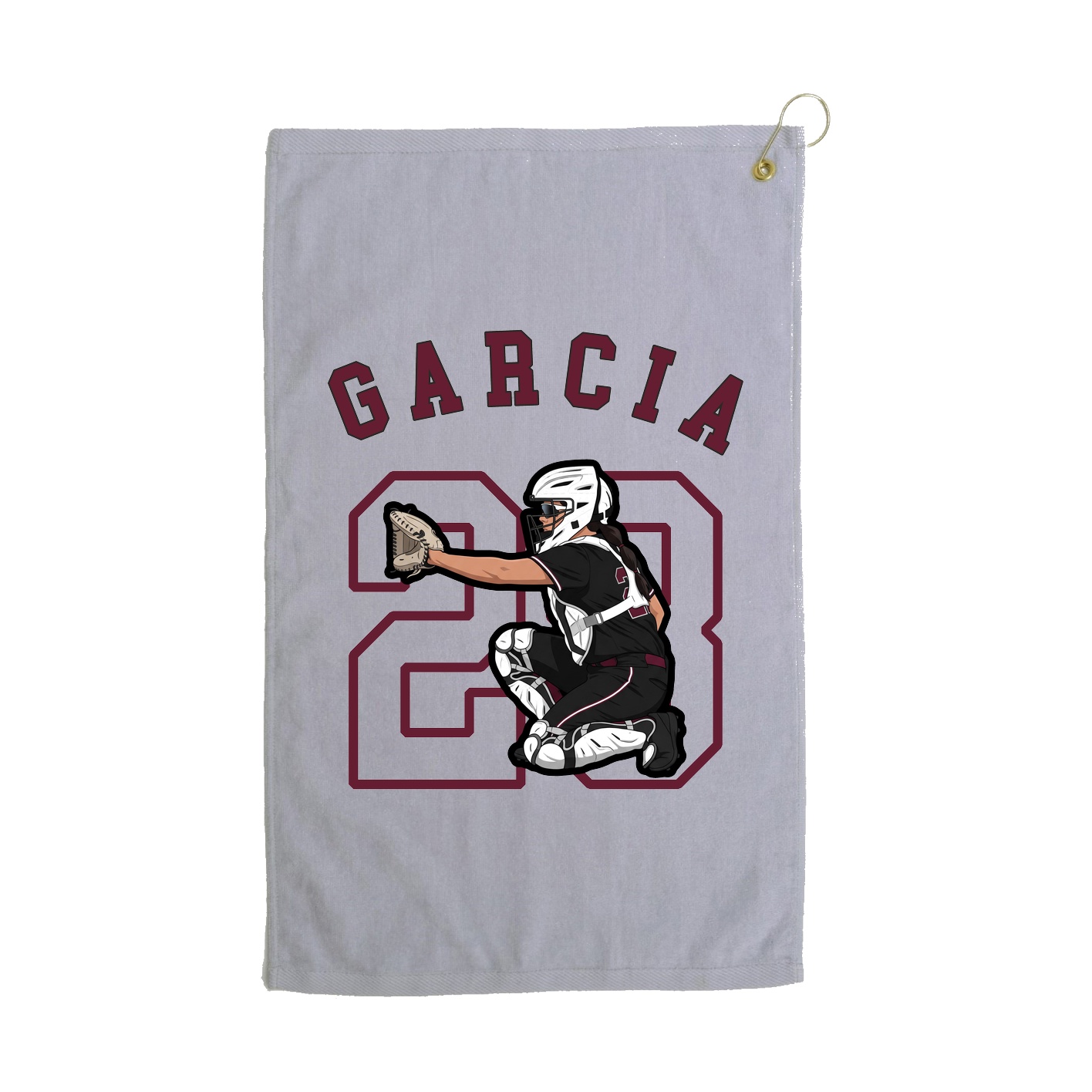 Golf Towel — Shirsey Arch in Grey