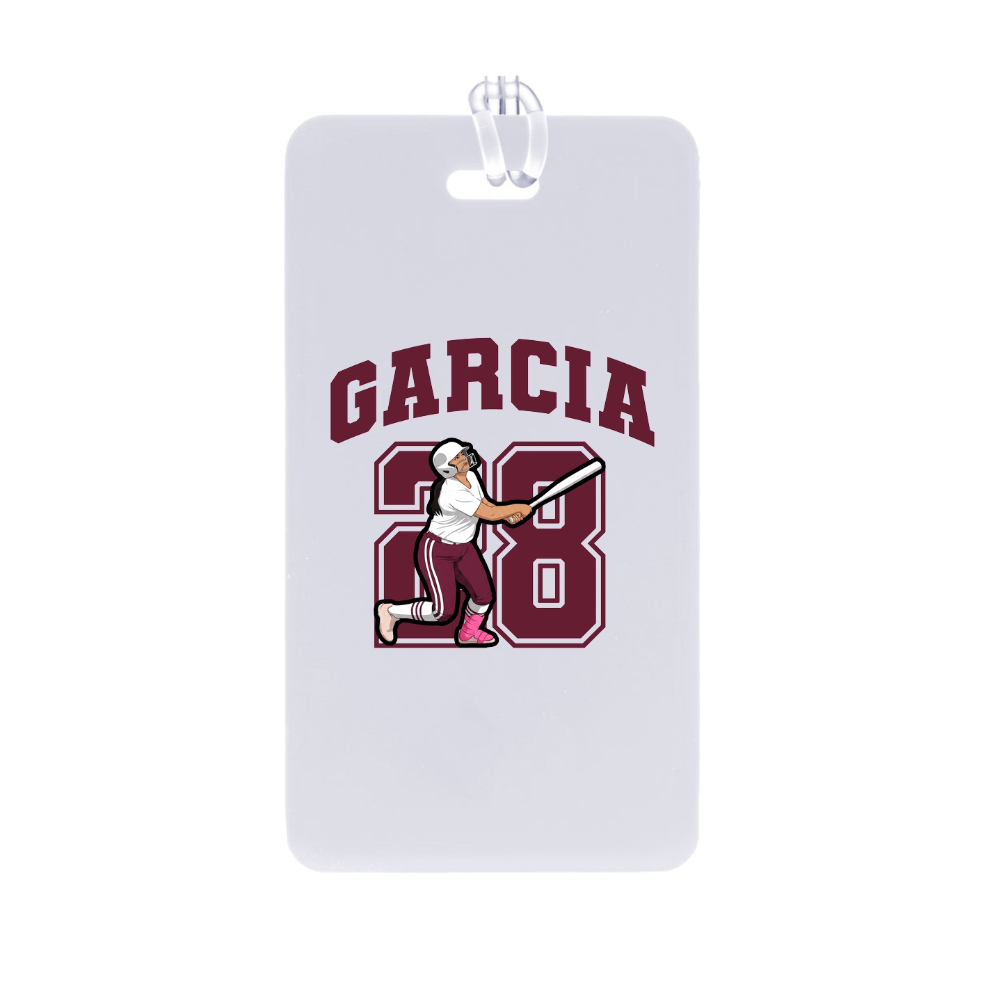 Bag Tag — Number in Classic
