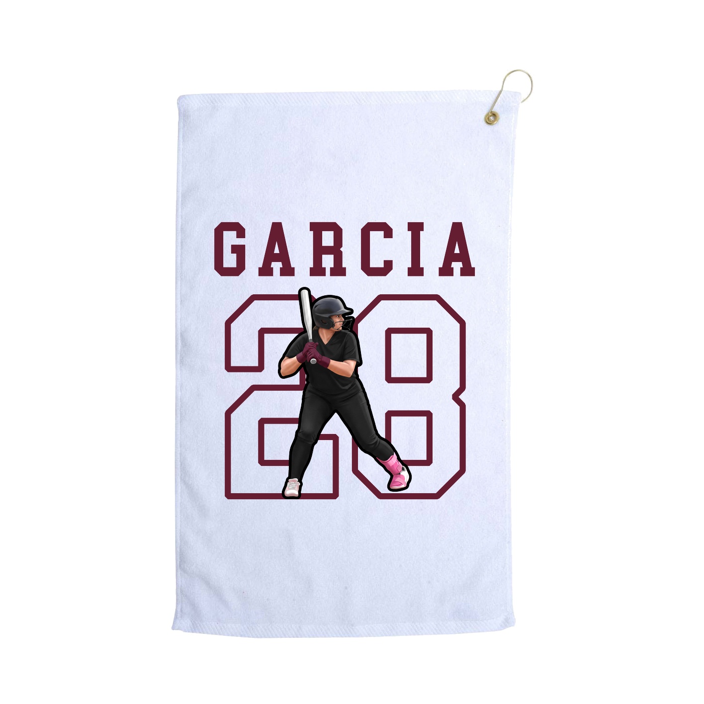 Golf Towel — Shirsey in White