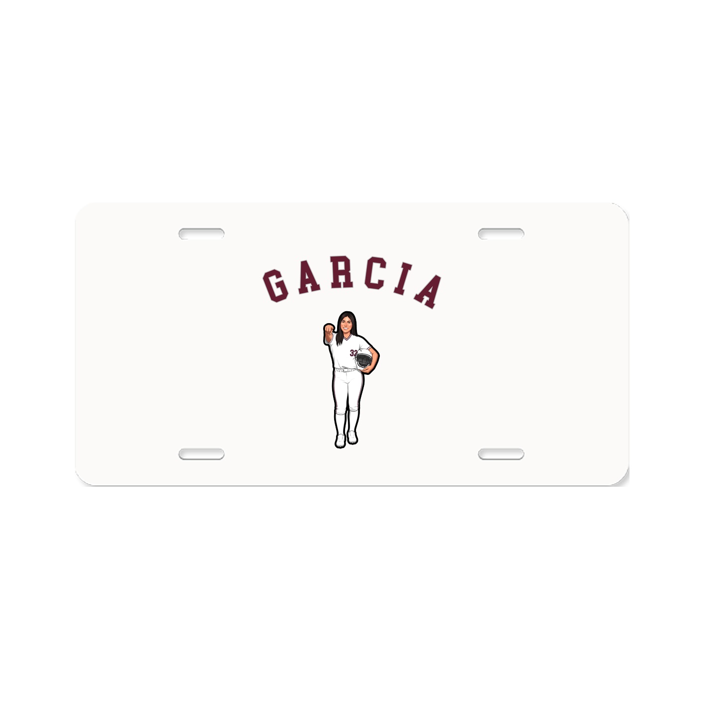 License Plate — Shirsey Arch in Classic
