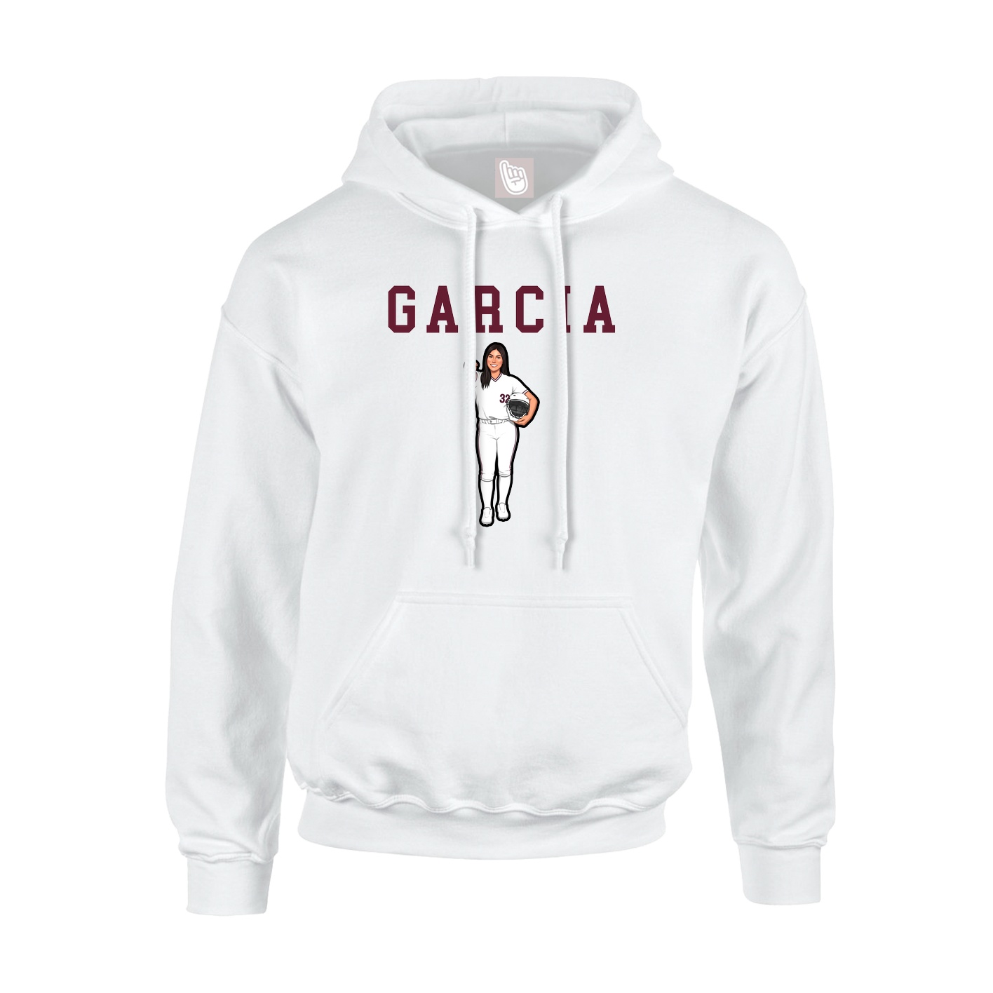 Youth Hoodie — Shirsey in White