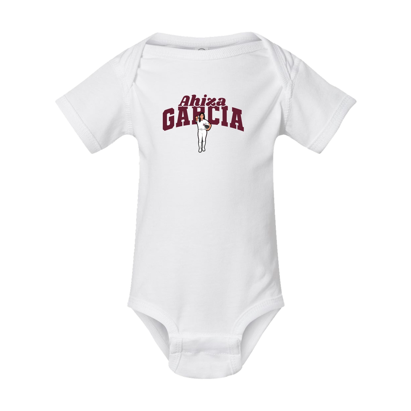 Baby Onesie — Signature Arch in White