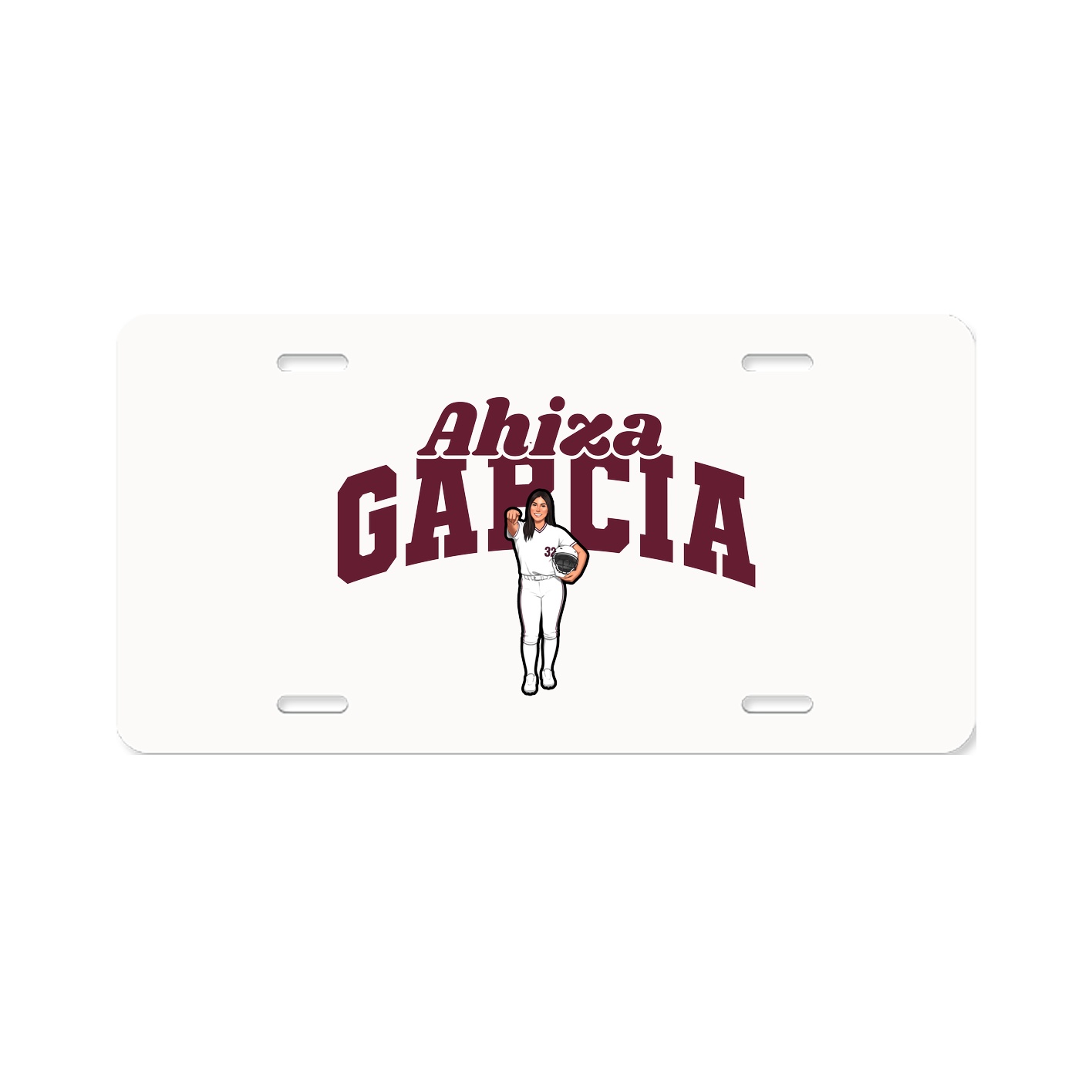 License Plate — Signature Arch in Classic