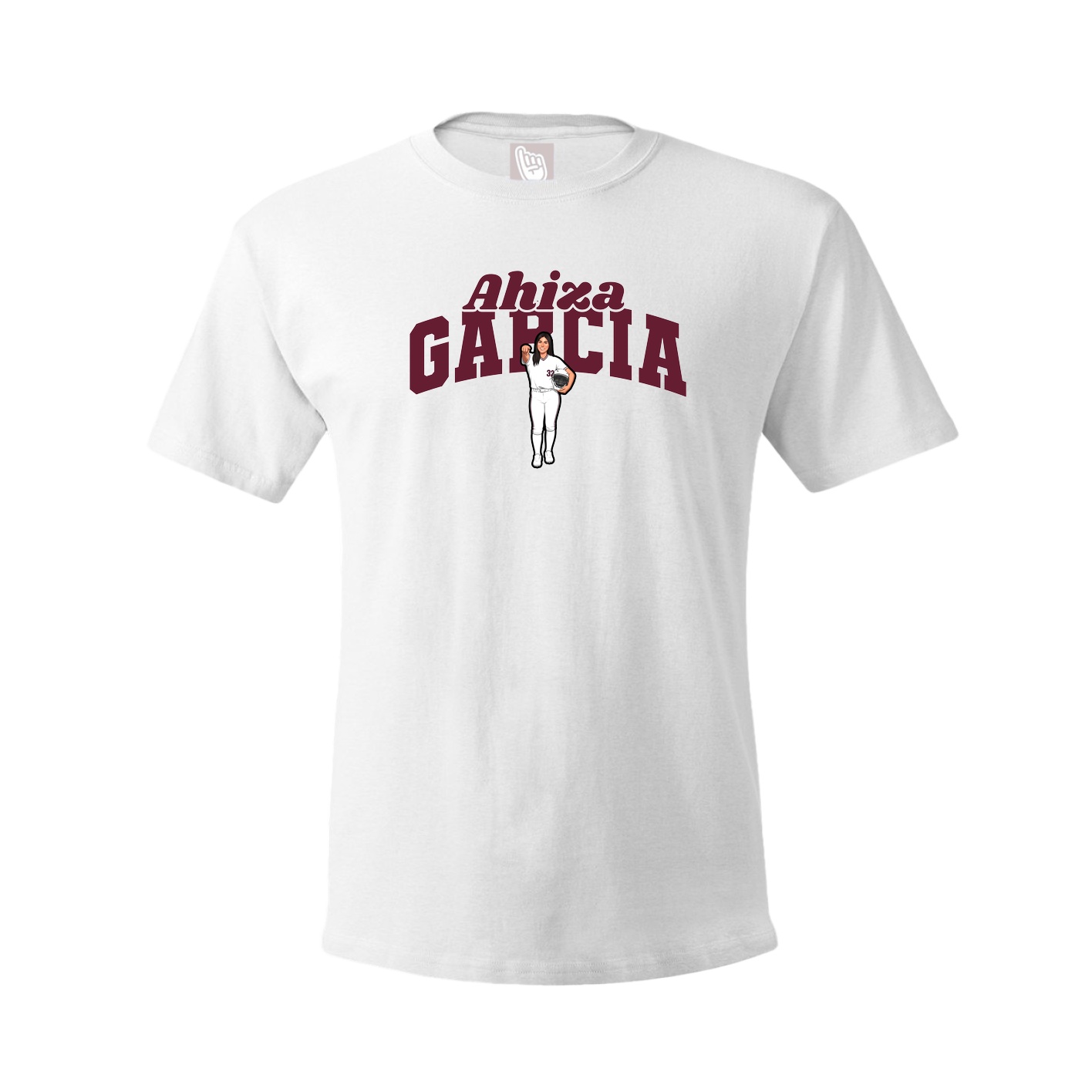 Youth Tee — Signature Arch in White