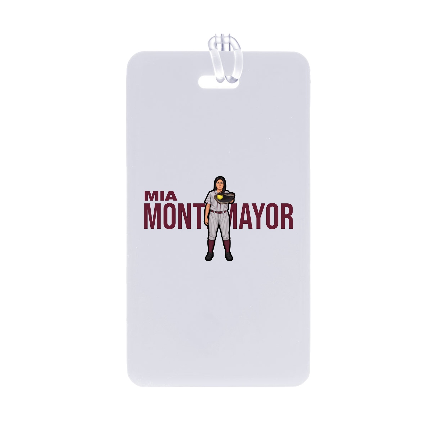 Bag Tag — Player Name in Classic