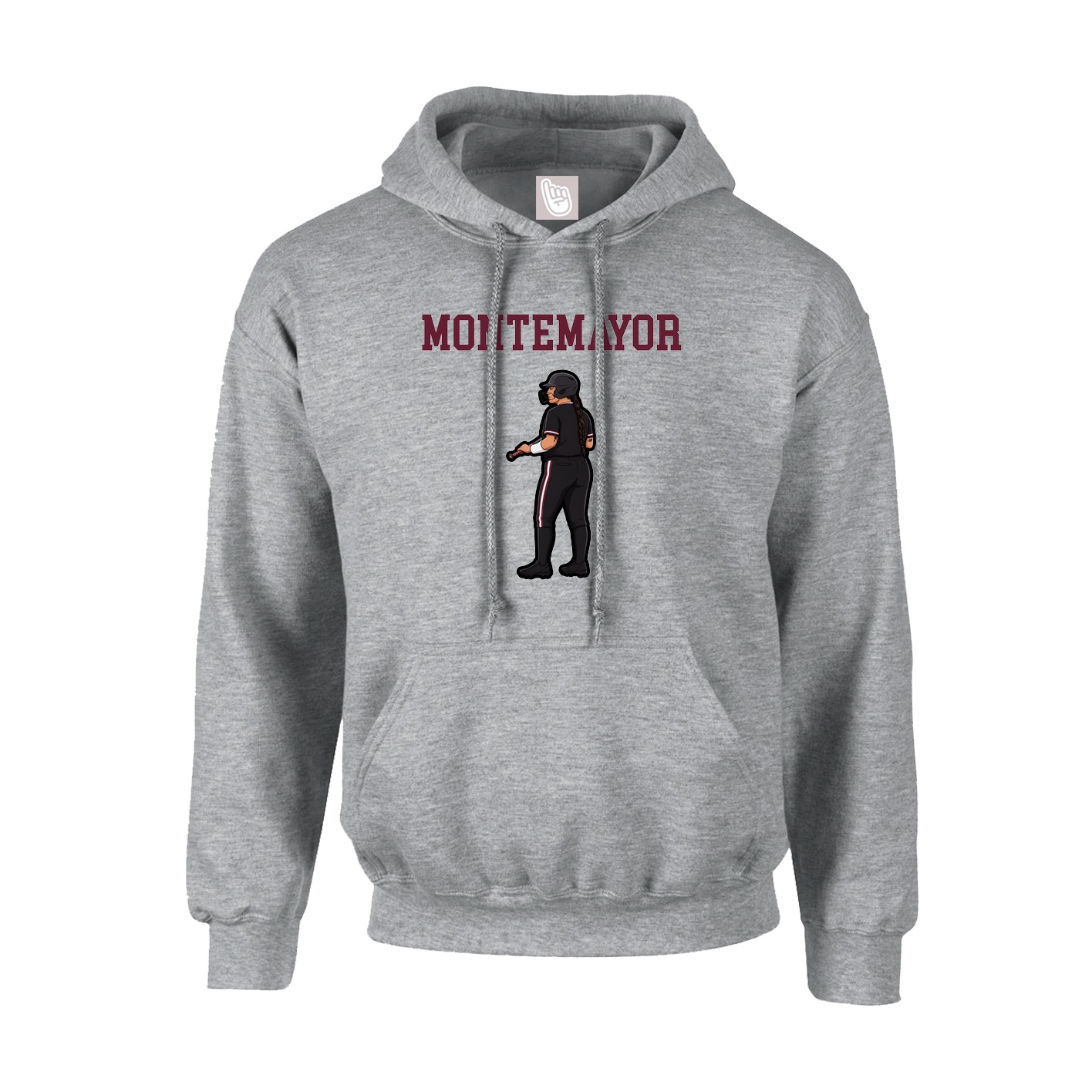 Hoodie — Shirsey in Grey