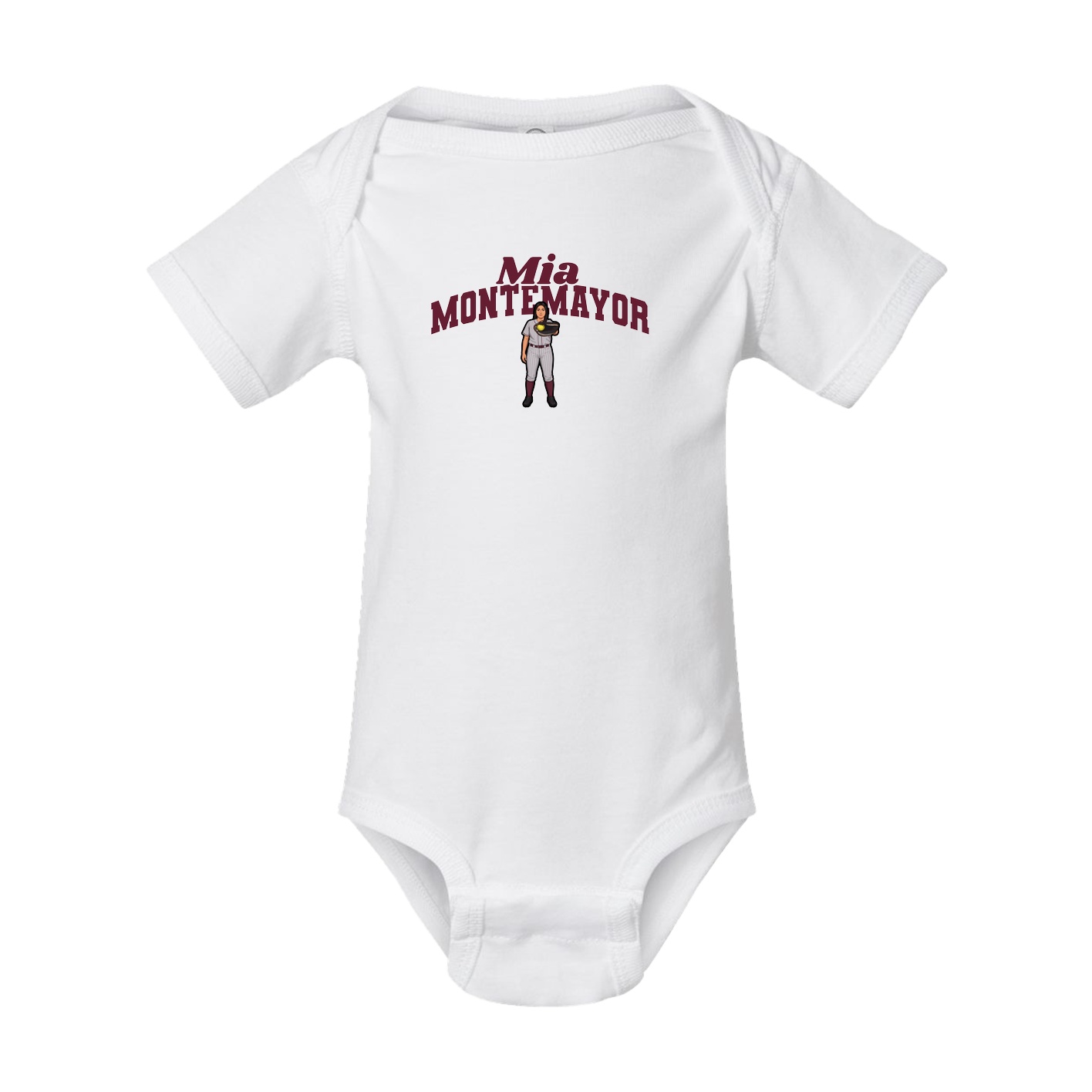 Baby Onesie — Signature Arch in White