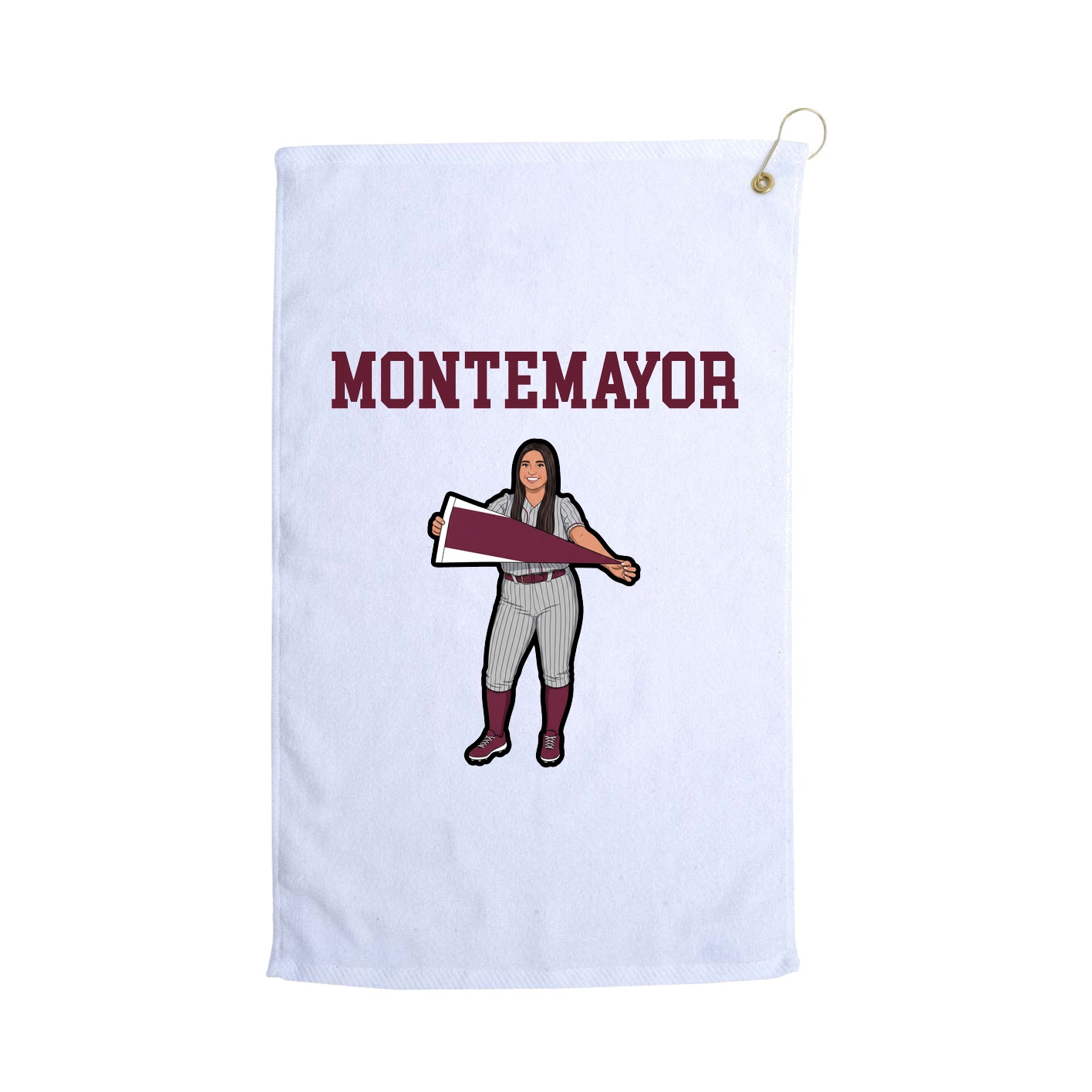 Golf Towel — Shirsey in White