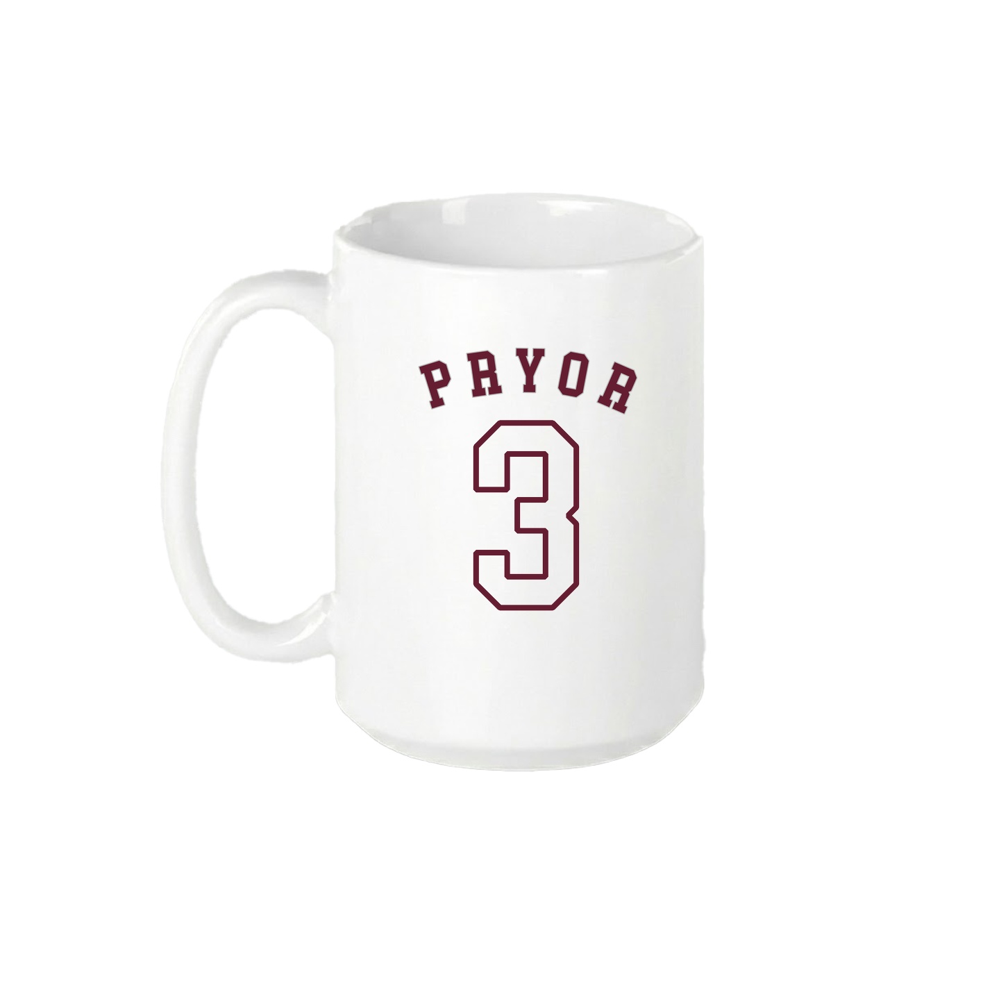 15oz Coffee Mug — Shirsey Arch in White